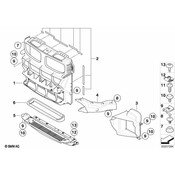 BMW Air Brake Channel Left (M) - Genuine BMW 51747205943