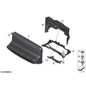 BMW Air Duct Middle Lower Section - Genuine BMW 51747294627