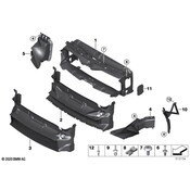 BMW Air Duct Bottom (Acc) - Genuine BMW 51747362288
