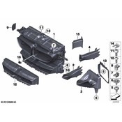 BMW Brake Air Duct - Genuine BMW 51747370384