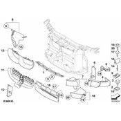 BMW Air Duct Closed Front Right - Genuine BMW 51748046964