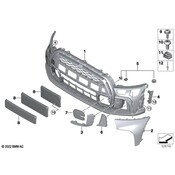 Mini License Plate Bracket - Genuine Mini 51749853980