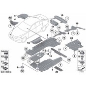 BMW Covering Tank Right - Genuine BMW 51757186722