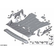 BMW Right Steering Gear Cover - Genuine BMW 51757348762