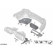 BMW Covering Rear Centre - Genuine BMW 51757349700