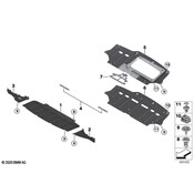 BMW Air Guide High-Voltage Battery Unit - Genuine BMW 51757356582