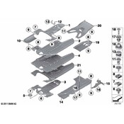 BMW Covering Tank Right - Genuine BMW 51758050542
