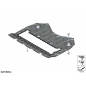 BMW Radiator Support Splash Shield Bolt - Genuine BMW 51758060098