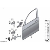 BMW Seal Door Stop Front Right - Genuine BMW 51767263988