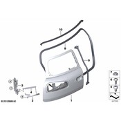 Mini Door Seal - Genuine Mini 51767344214