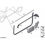 MINI Door Seal - Genuine MINI 51767371475