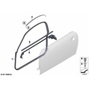 MINI Door Seal - Genuine MINI 51767372775
