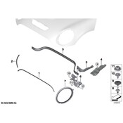 Mini Hood Seal - Genuine Mini 51767388096