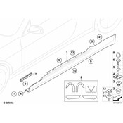 BMW Set Of Foils - Genuine BMW 51777207805