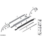 BMW Cover Wheel Arch Rear Right - Genuine BMW 51777294372