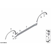 BMW Wheel Arch Molding - Genuine BMW 51777400671