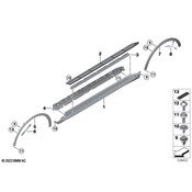 BMW Rocker Panel Molding Reinforcement - Genuine BMW 51777441118