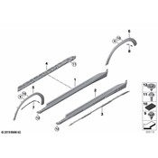 BMW Fender Flare - Genuine BMW 51777469419