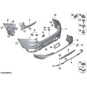 BMW Parking Aid Sensor Housing - Genuine BMW 51777488289