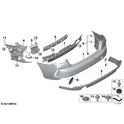 BMW Grille - Genuine BMW 51777490697