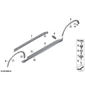 BMW Wheel Arch Molding - Genuine BMW 51778065896