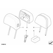 BMW Headrest Guide - Genuine BMW 52103453563