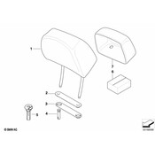 BMW Headrest - Genuine BMW 52107114423