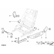 BMW Seat Trim Panel - Genuine BMW 52107162774