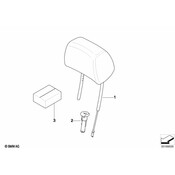 BMW Headrest - Genuine BMW 52107246719