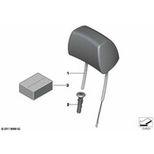 BMW Headrest - Genuine BMW 52107255869