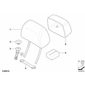 BMW Headrest - Genuine BMW 52107269227