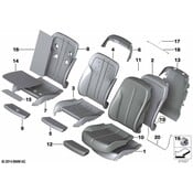 BMW Seat Cover - Genuine BMW 52107280573