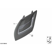 BMW Seat Back Panel - Genuine BMW 52107308289