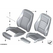 BMW Seat Cover - Genuine BMW 52107324183