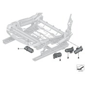 BMW Seat Motor - Genuine BMW 52107325524