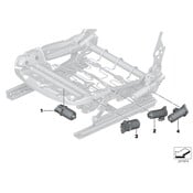 BMW Seat Motor - Genuine BMW 52107325533