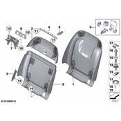 BMW Seat Back Panel - Genuine BMW 52107349168