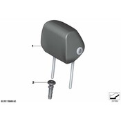 BMW Headrest - Genuine BMW 52107372889