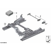 BMW Seat Track - Genuine BMW 52107383169