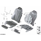 BMW Seat Cushion Foam - Genuine BMW 52107388782