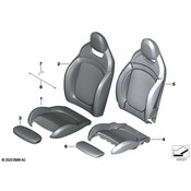 Mini Seat Cushion Pad - Genuine Mini 52107415012
