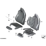 BMW Seat Heater Pad - Genuine BMW 52107451415