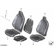 BMW Seat Cover - Genuine BMW 52107483268