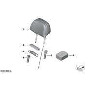 BMW Headrest - Genuine BMW 52107497649