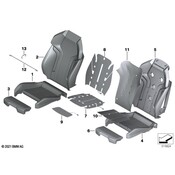 BMW Seat Back Cover - Genuine BMW 52108067166