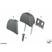 BMW Headrest - Genuine BMW 52108494789