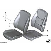 BMW Seat Cover - Genuine BMW 52109108570