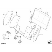 BMW Seat Lumbar Support Cushion - Genuine BMW 52109113361