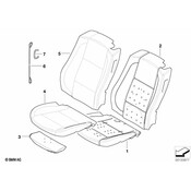 BMW Seat Back Cover - Genuine BMW 52109137363