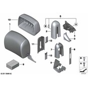 BMW Headrest Guide - Genuine BMW 52109151432